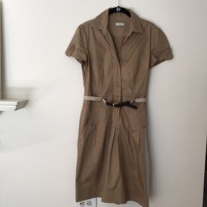 Henry Cotton’s Utility Safari Dress. Size 8